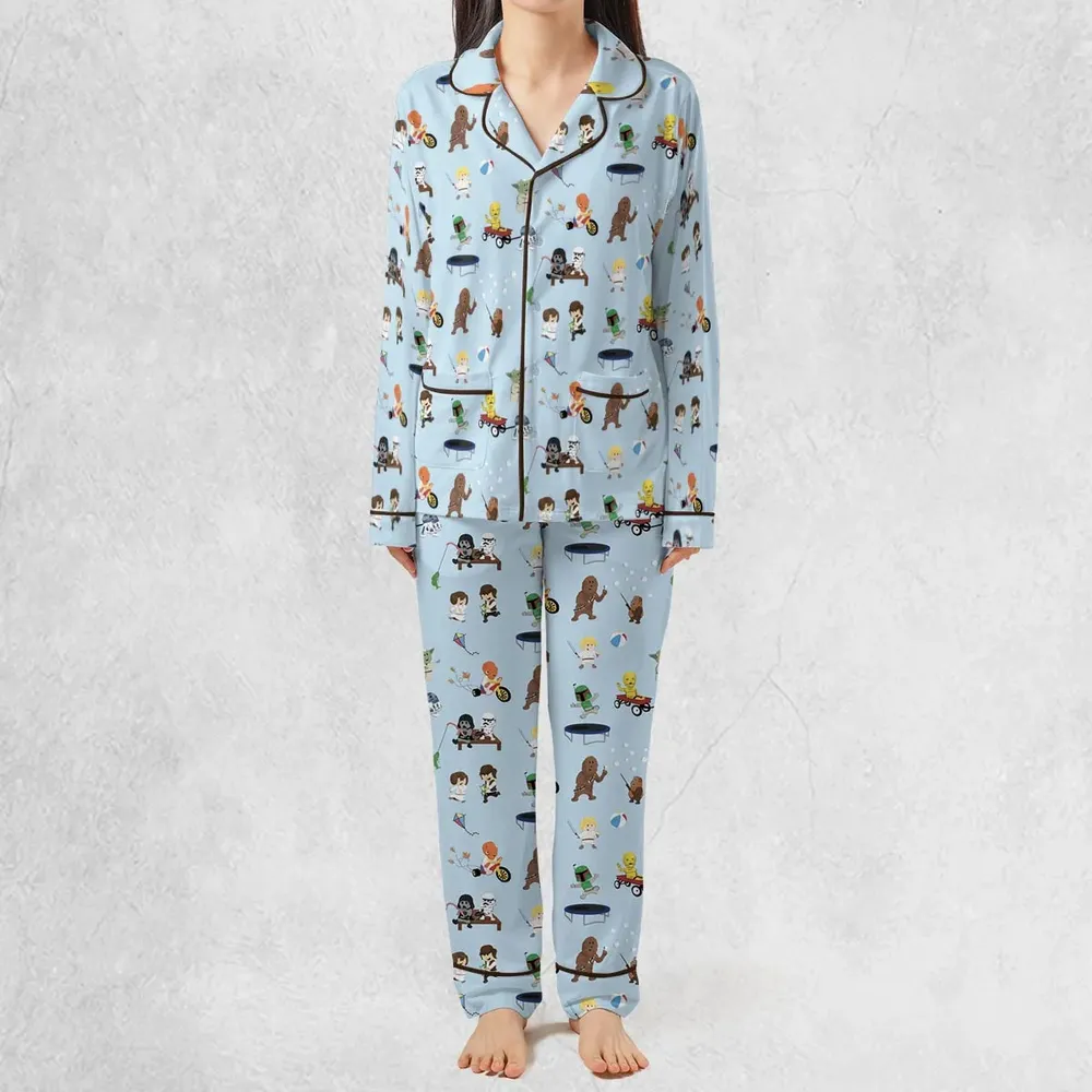 Go Fishing with Star Wars Characters Pajamas Set - 3