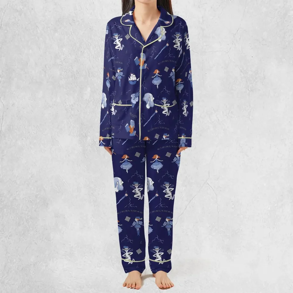 The Tempest Pattern Shakespeare Pajamas Set - 3