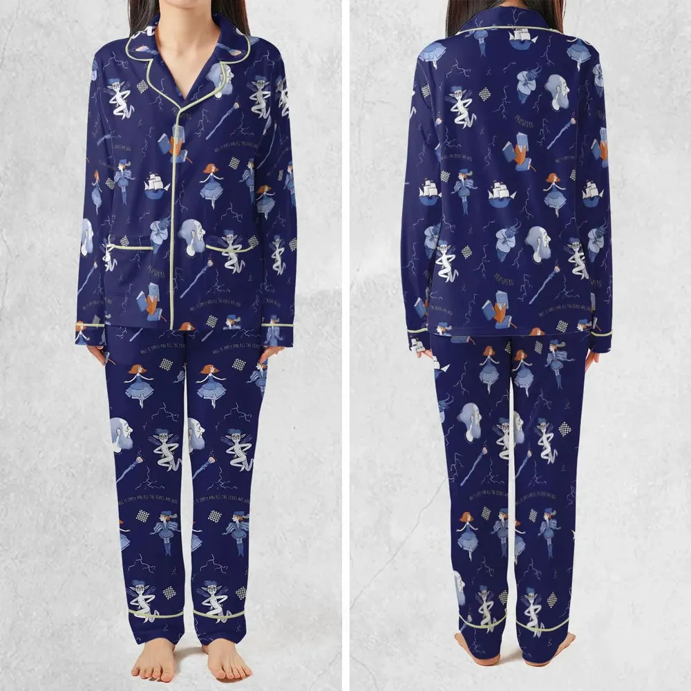 The Tempest Pattern Shakespeare Pajamas Set - 2