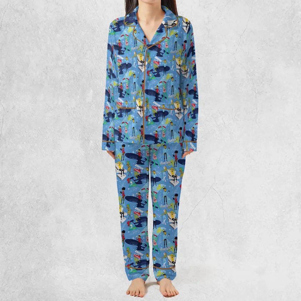 Cruisin' The Galaxy Star Trek Pajamas Set - 3