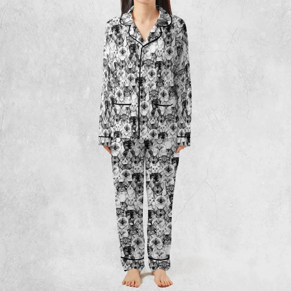 Just Cats Pajamas Set - 3