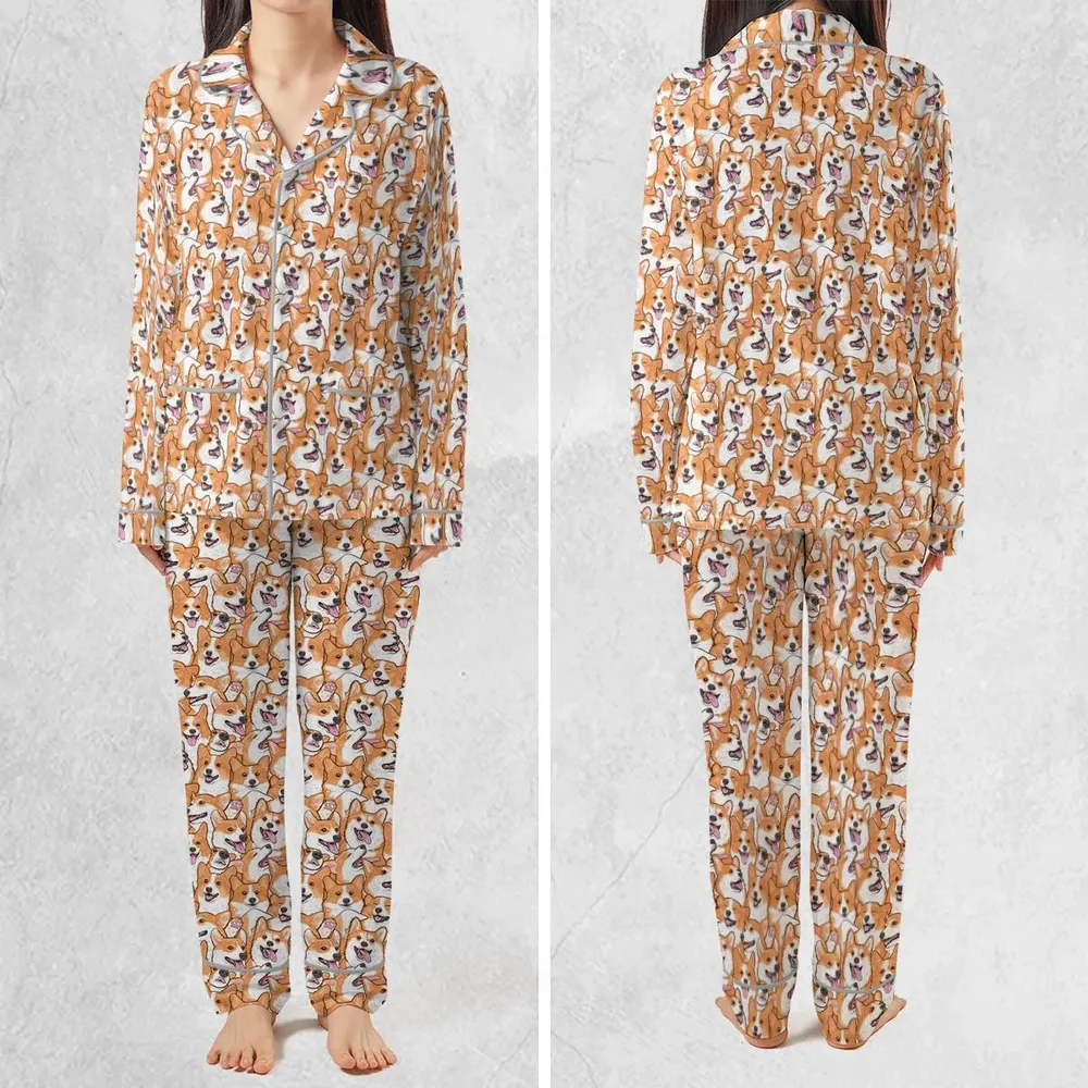 That's a lot of Corgi Pajamas Set - 2
