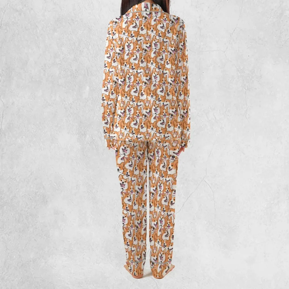 That's a lot of Corgi Pajamas Set - 4
