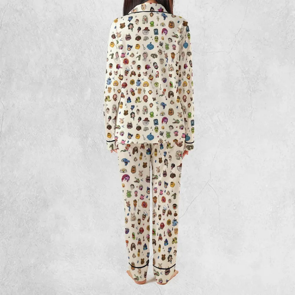 The Muppets Pattern Pajamas Set - 4