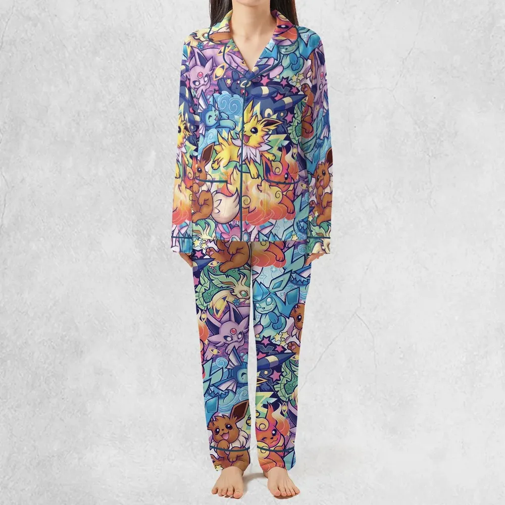 Evolutionary line of Eevee Pokemon Pajamas Set - 3