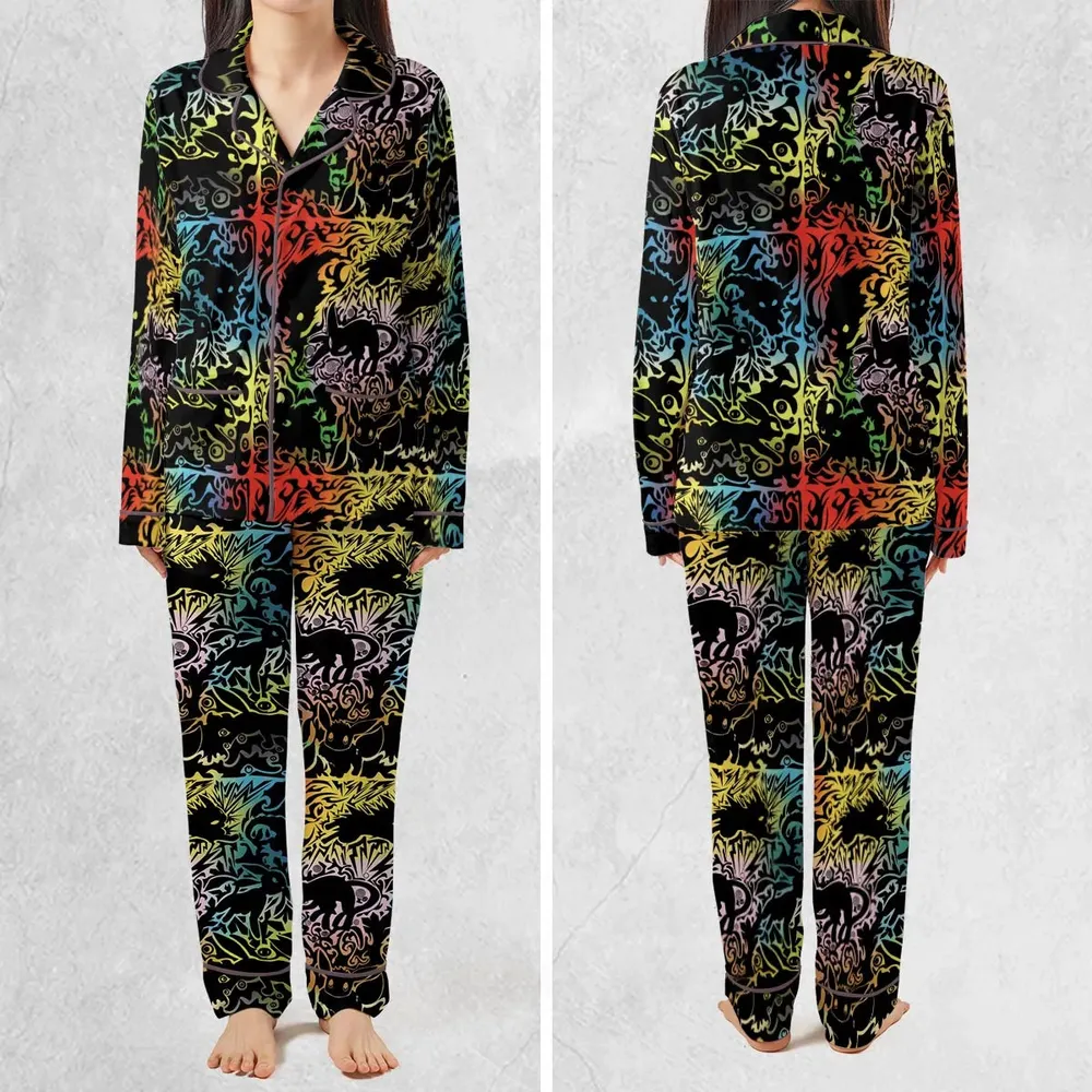 Eevee Pokemon Black Pajamas Set - 2