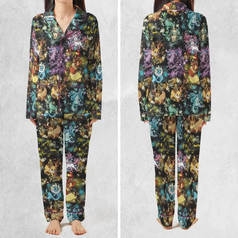 Eevee Evolution in the Galaxy Pajamas Set - 2