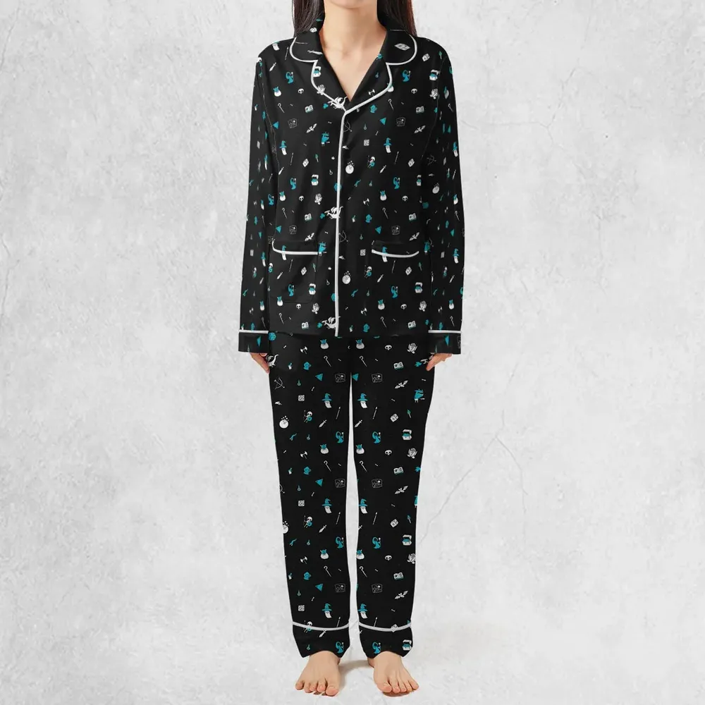 DnD Pattern Pajamas Set - 3