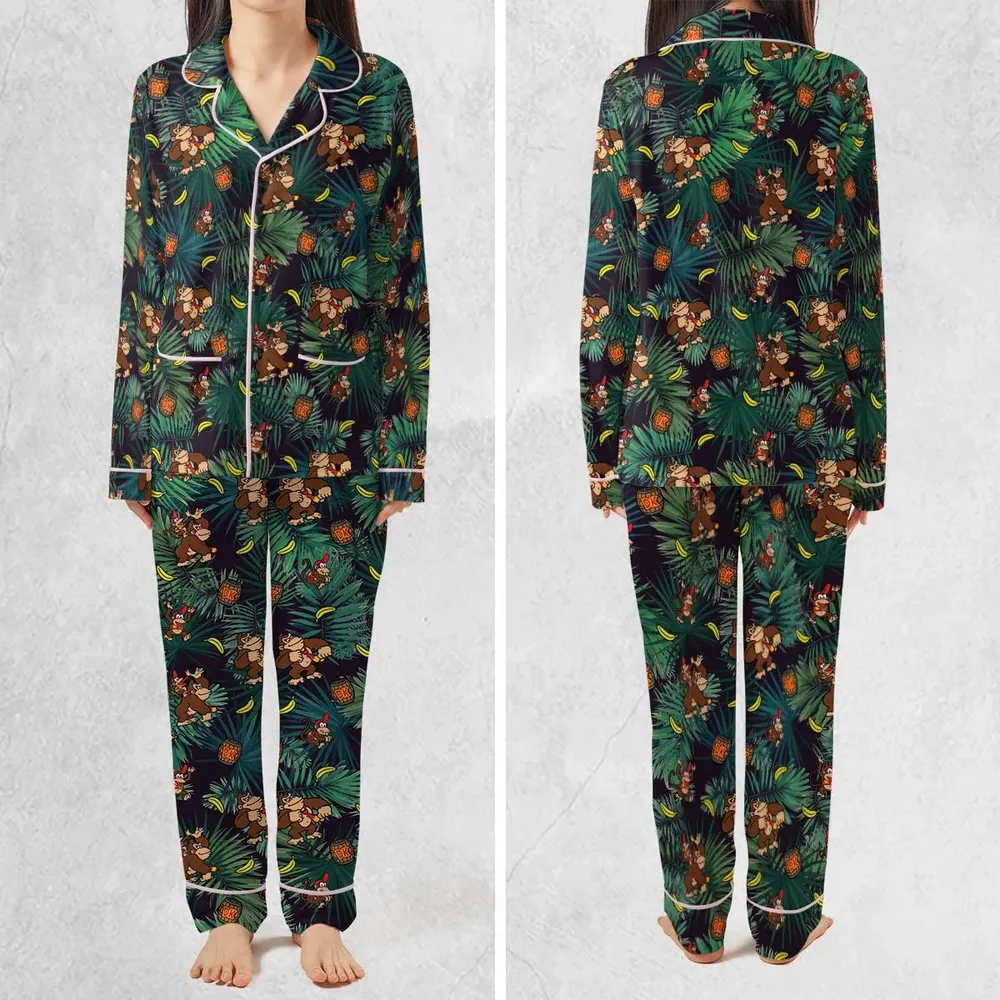 Donkey Kong Nintendo Video Games Pajamas Set - 2