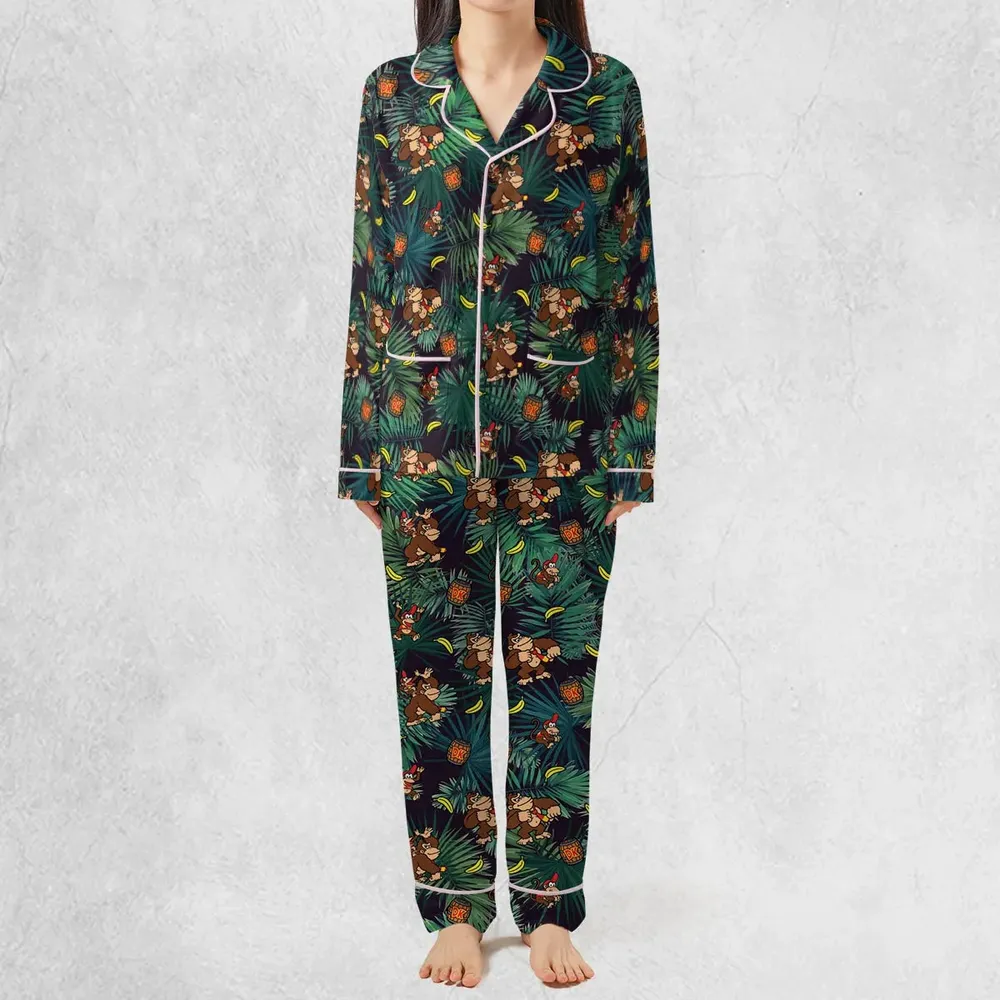 Donkey Kong Nintendo Video Games Pajamas Set - 3