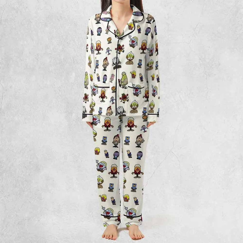 Doctor Who and Mr Men Pattern Pajamas Set - 3