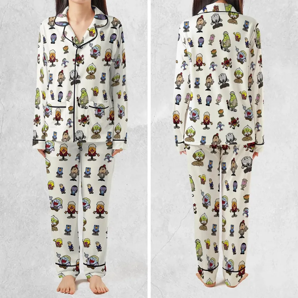 Doctor Who and Mr Men Pattern Pajamas Set - 2
