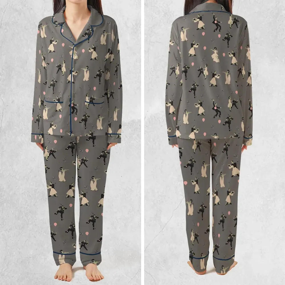 Dirty Dancing Frankenstein and Bride of Frankenstein Pajamas Set - 2