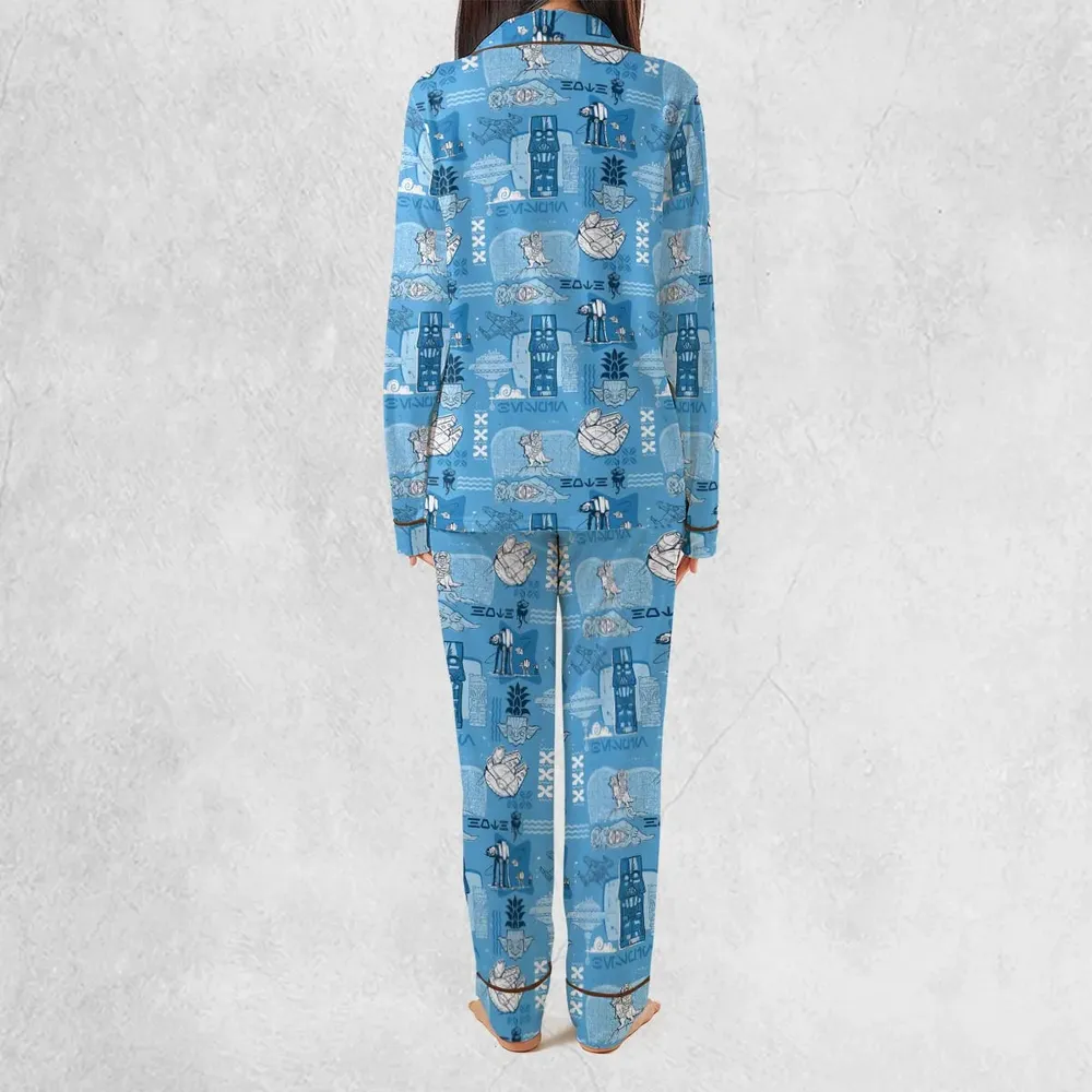 Dark Side Star Wars Tiki Shack Pajamas Set - 4