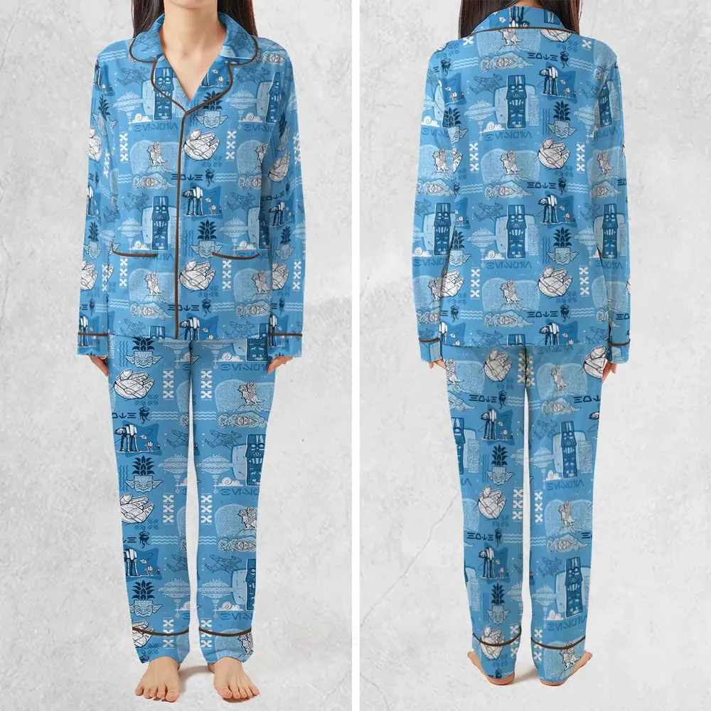 Dark Side Star Wars Tiki Shack Pajamas Set - 2