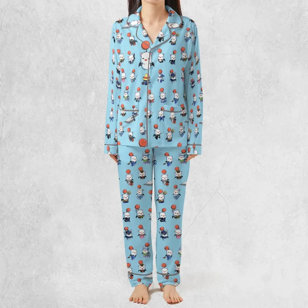 Cute Moogle Final Fantasy Pajamas Set - 3
