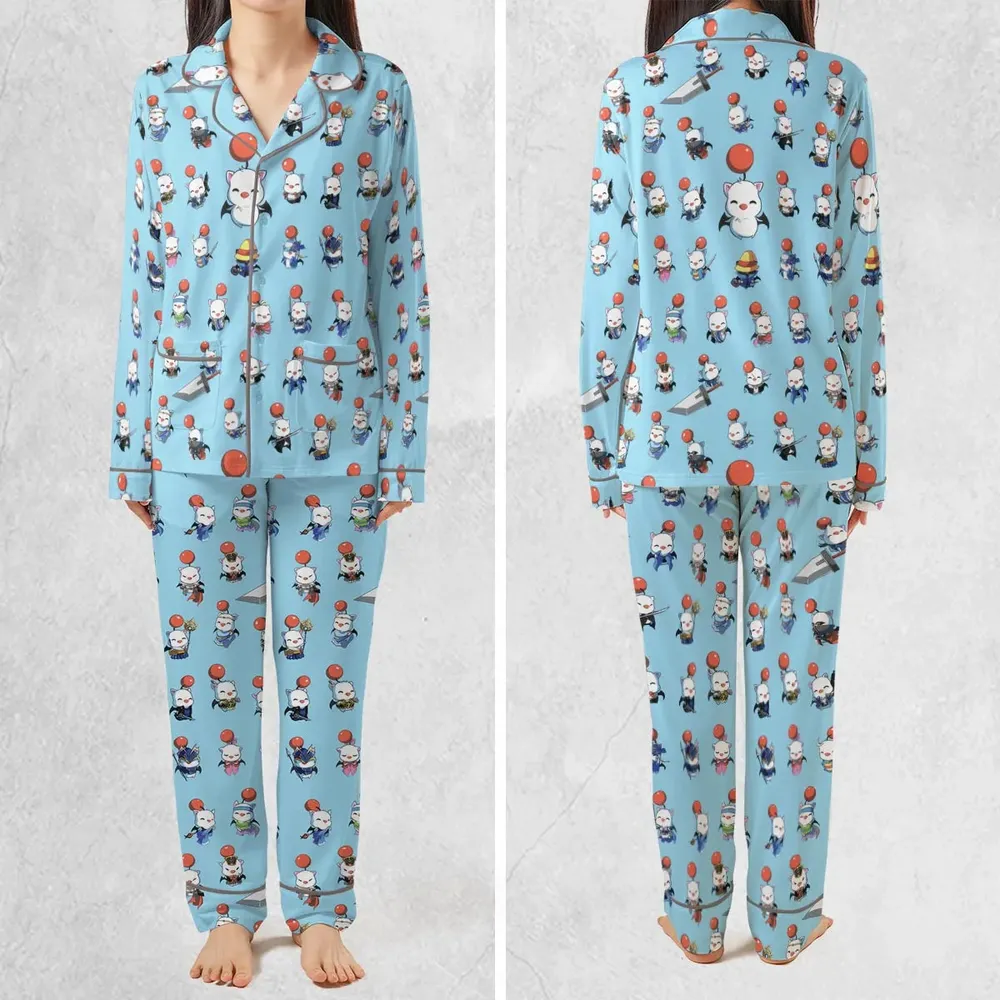 Cute Moogle Final Fantasy Pajamas Set - 2