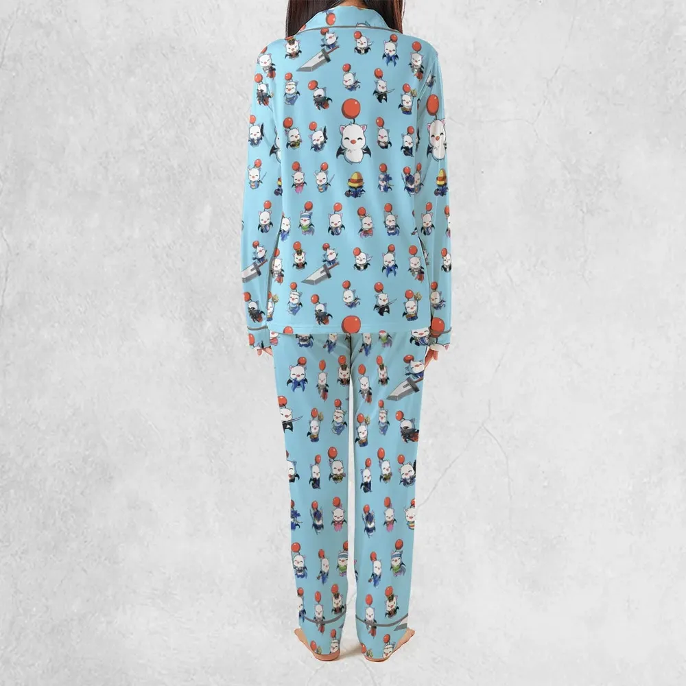 Cute Moogle Final Fantasy Pajamas Set - 4