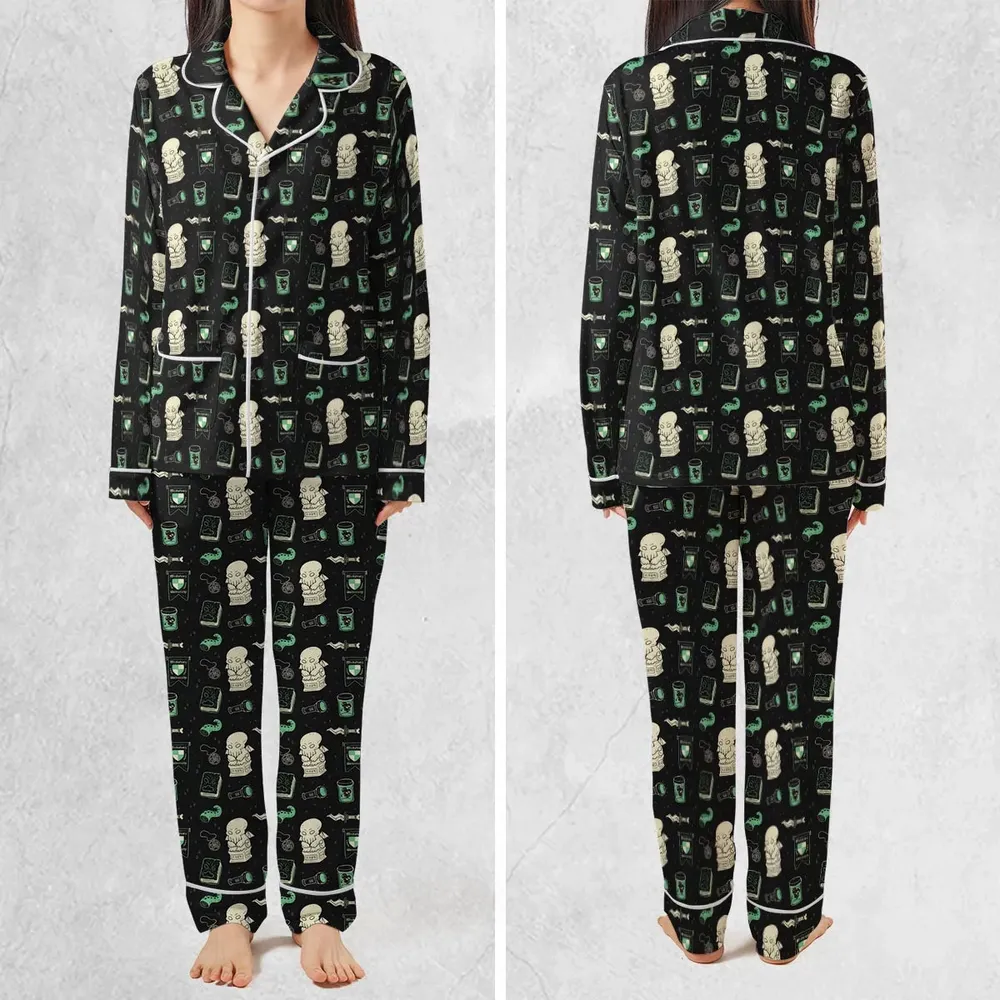 Cthulhu H.P Lovecraft Miskatonic University Pajamas Set - 2