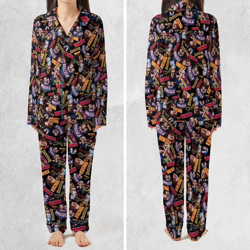 Classic Horror Films Pajamas Set - 2