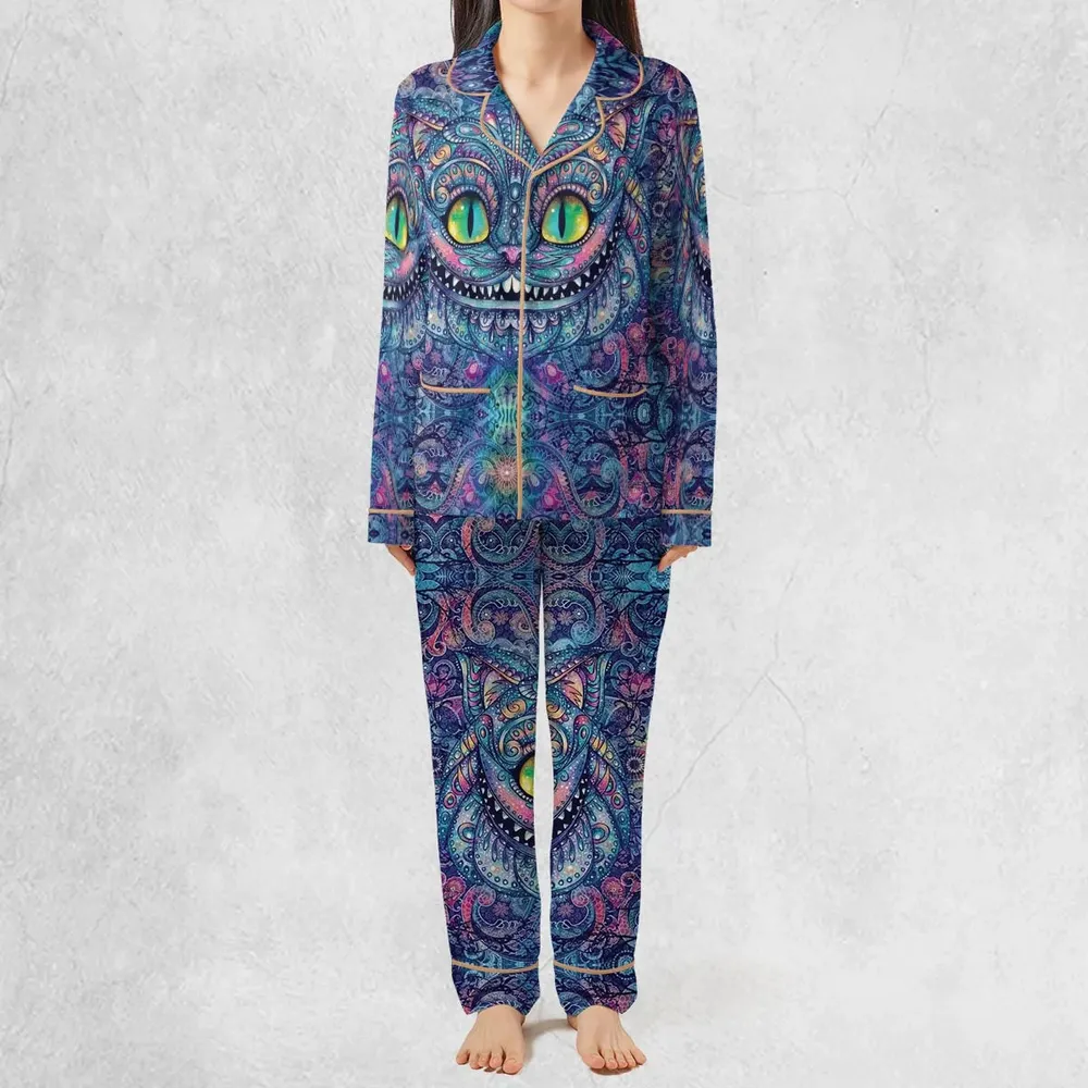 Cheshire Cat Alice In Wonderland Pajamas Set - 3