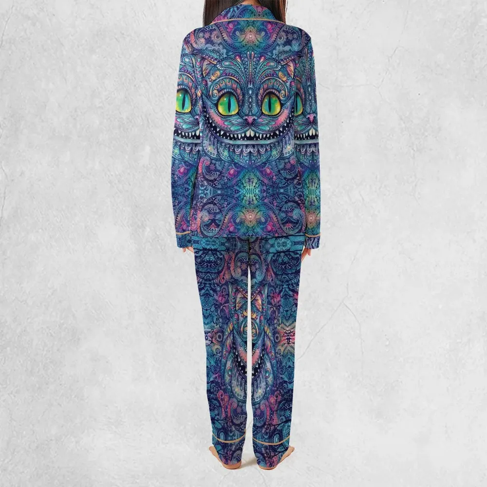 Cheshire Cat Alice In Wonderland Pajamas Set - 4