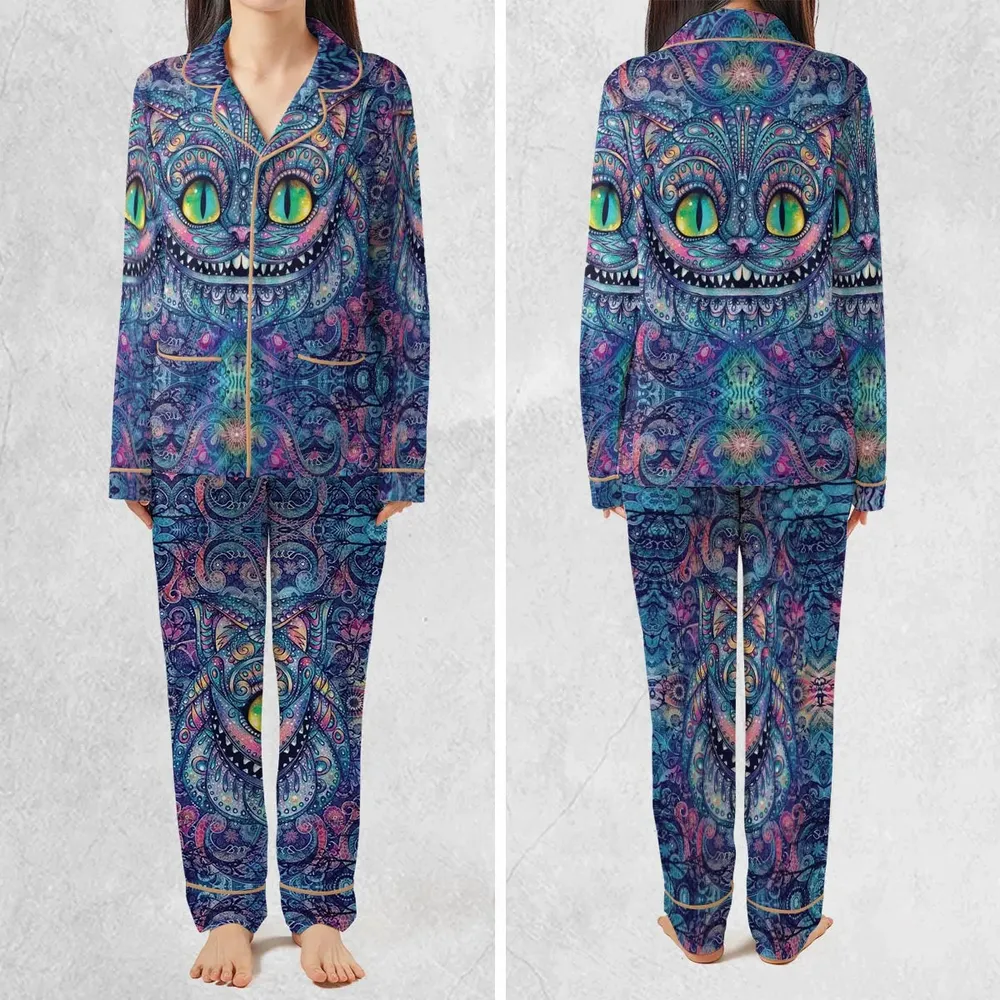 Cheshire Cat Alice In Wonderland Pajamas Set - 2