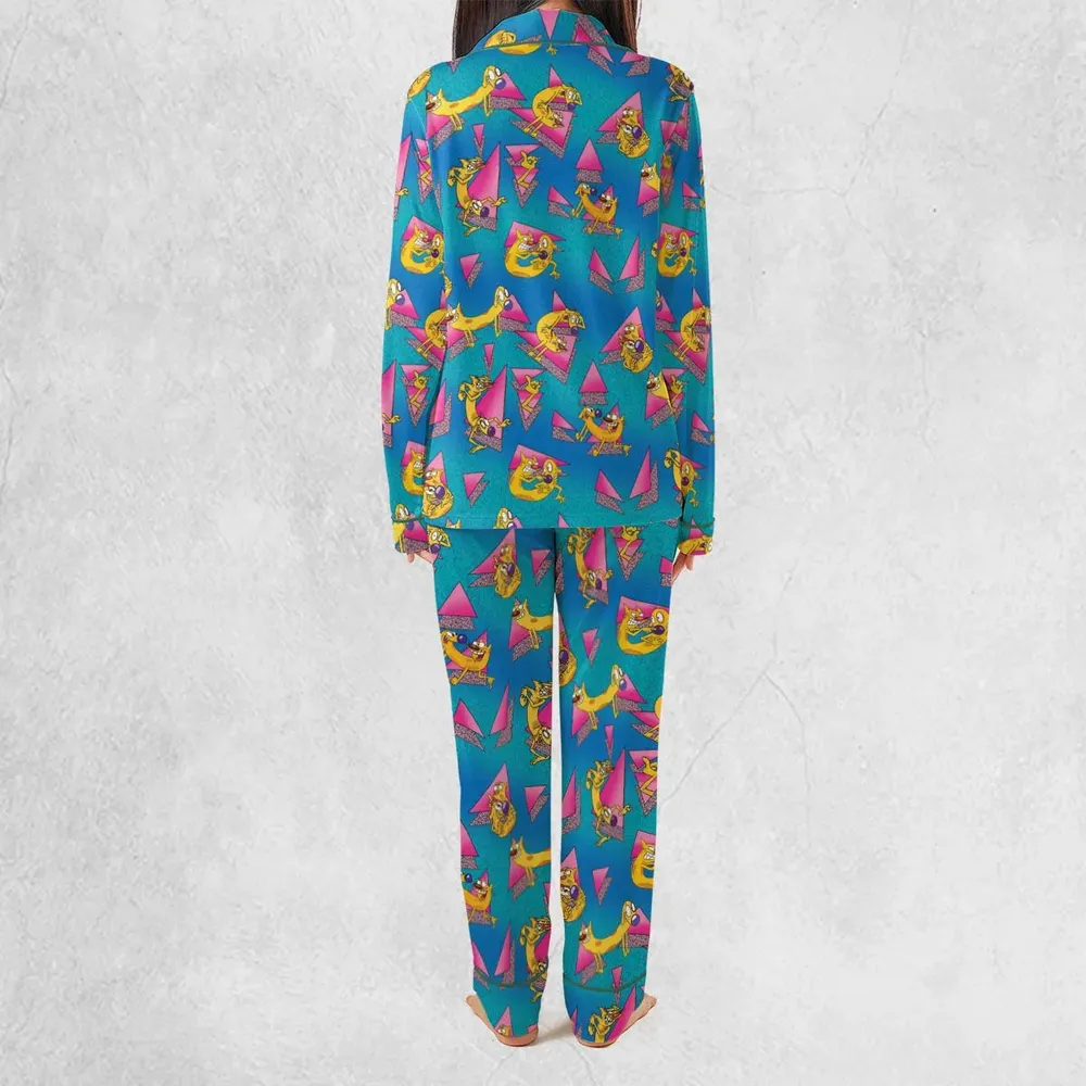 CatDog Nickelodeon Pattern Pajamas Set - 4