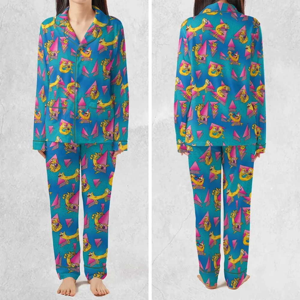 CatDog Nickelodeon Pattern Pajamas Set - 2