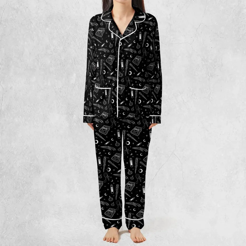 Buffy The Vampire Slayer Items Pattern Pajamas Set - 3