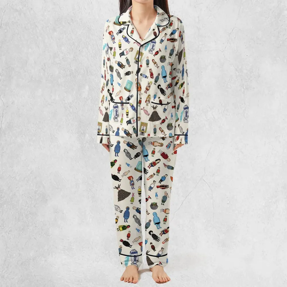 Bobby Hill King Of The Hill Pattern Pajamas Set - 3