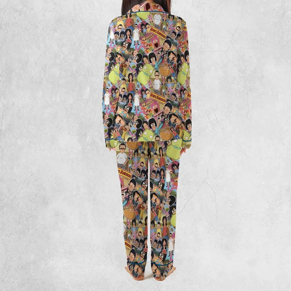 Bob's Burger Wonder Wharf Pajamas Set - 4