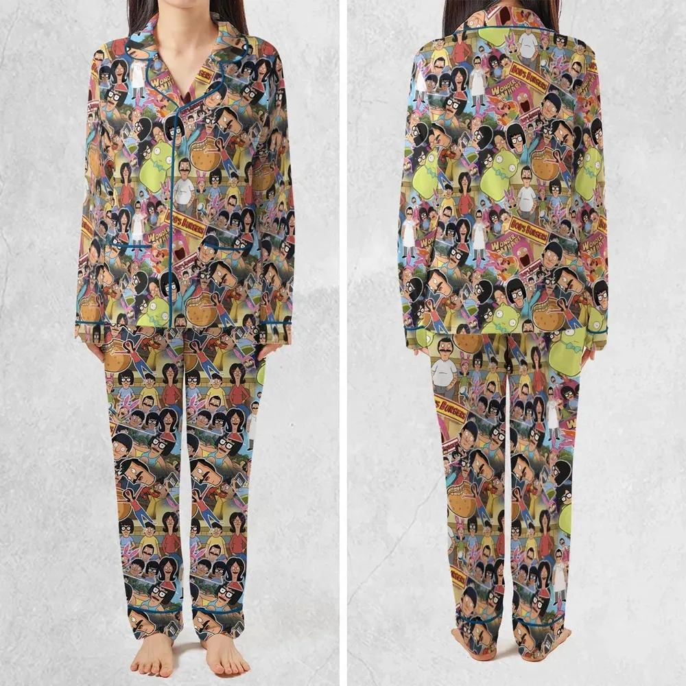 Bob's Burger Wonder Wharf Pajamas Set - 2