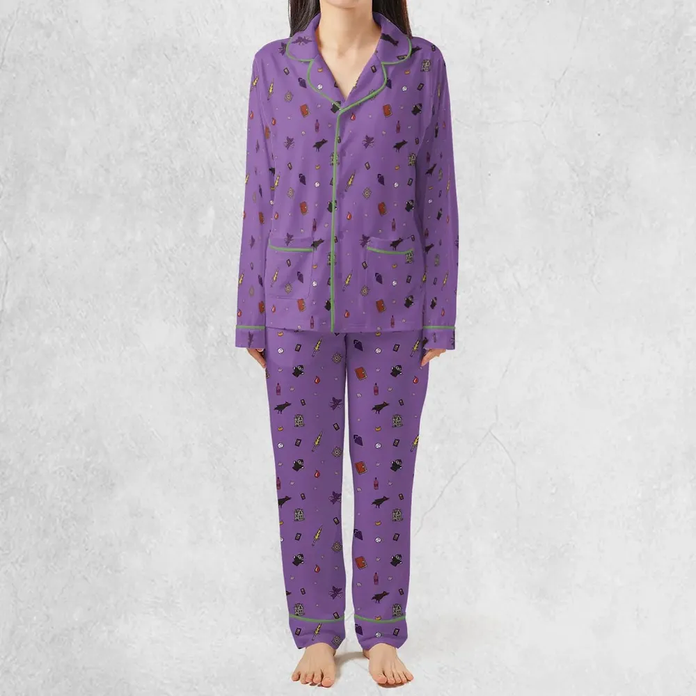 Barovia Dungeons and Dragons Pattern Pajamas Set - 3