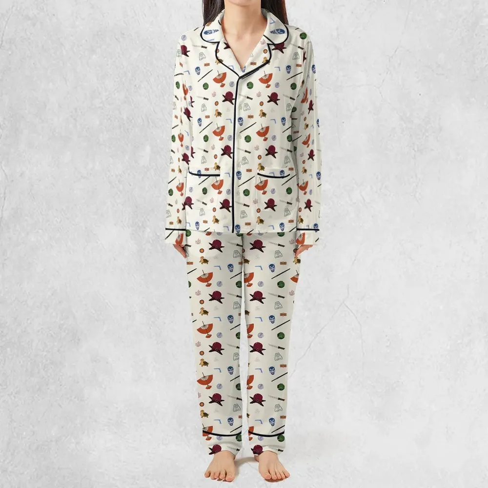 Avatar The Last Airbender Medley Pattern Pajamas Set - 3