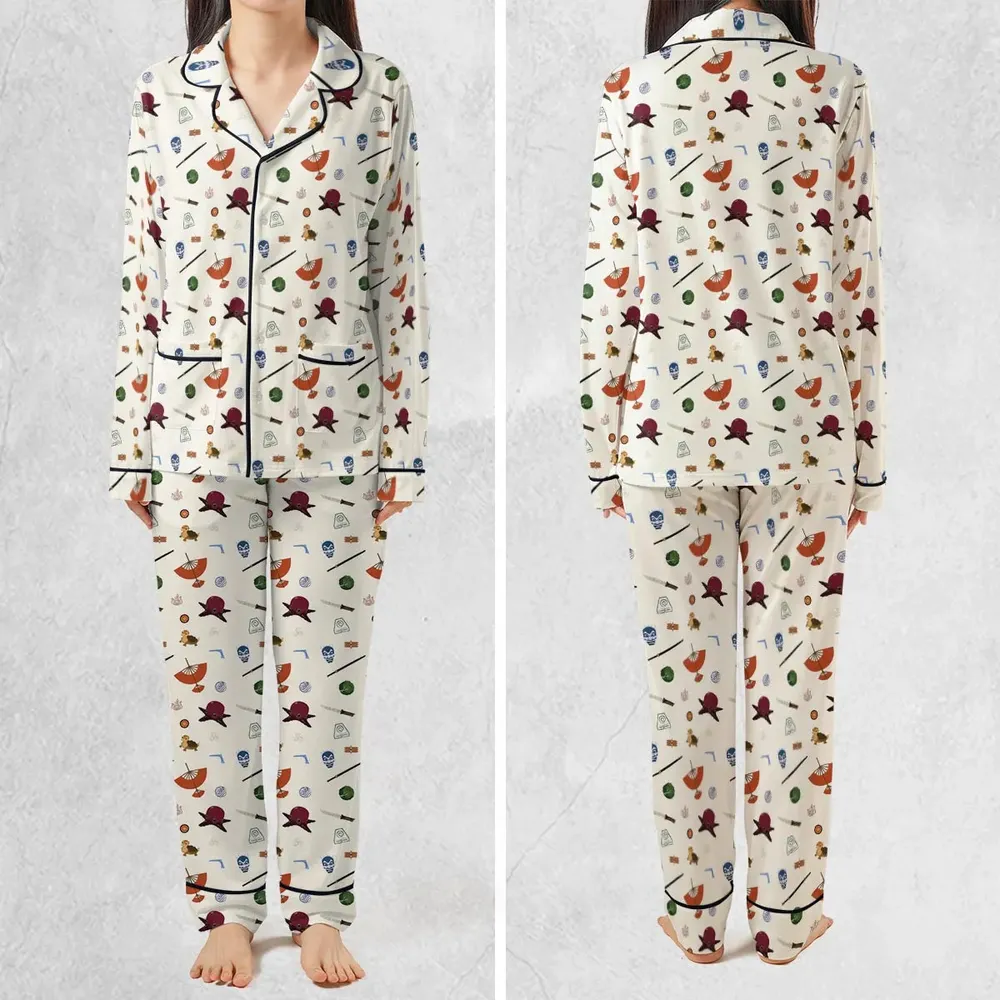 Avatar The Last Airbender Medley Pattern Pajamas Set - 2