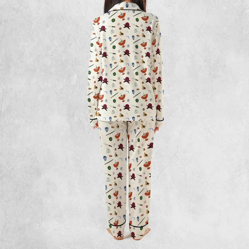 Avatar The Last Airbender Medley Pattern Pajamas Set - 4