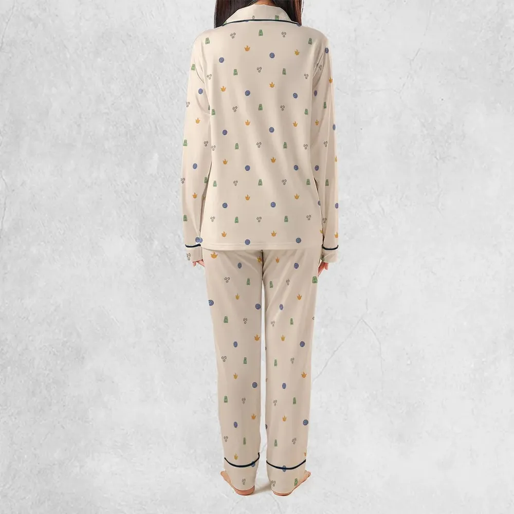 Avatar The Last Airbender Four Elements Pattern Pajamas Set - 4