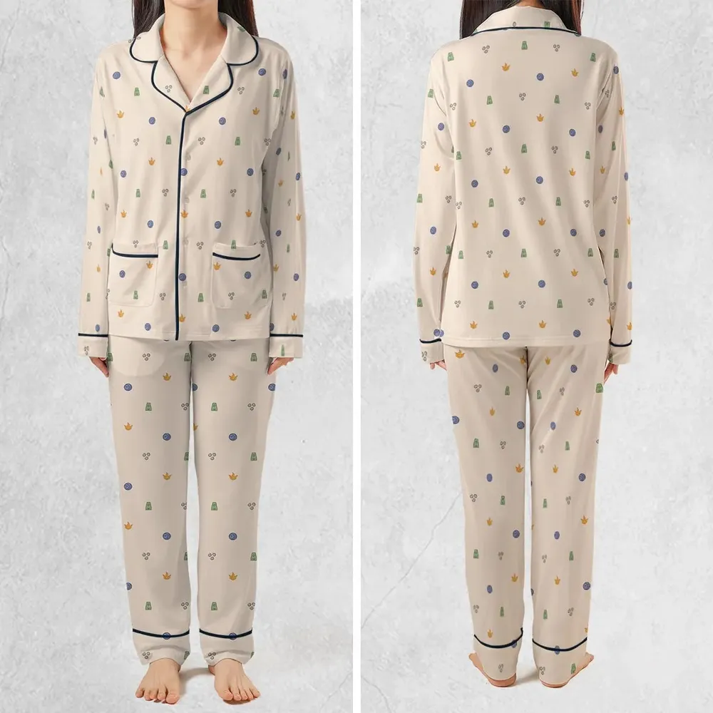 Avatar The Last Airbender Four Elements Pattern Pajamas Set - 2