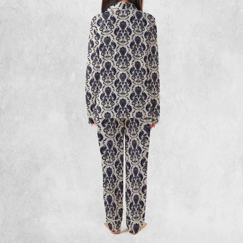 Alien Xenomorph Pattern Pajamas Set - 4