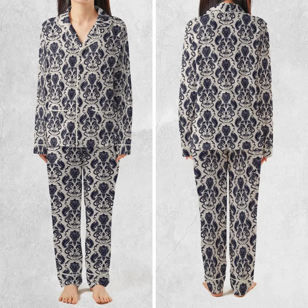 Alien Xenomorph Pattern Pajamas Set - 2
