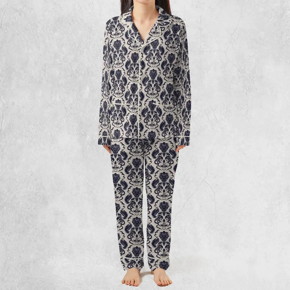 Alien Xenomorph Pattern Pajamas Set - 3