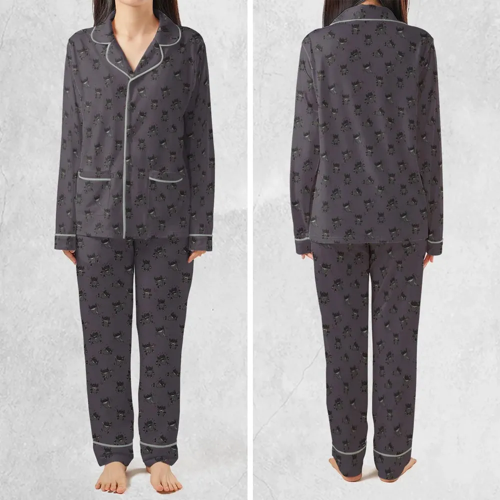 Perrrrrserker Pokemon Pattern Pajamas Set - 2