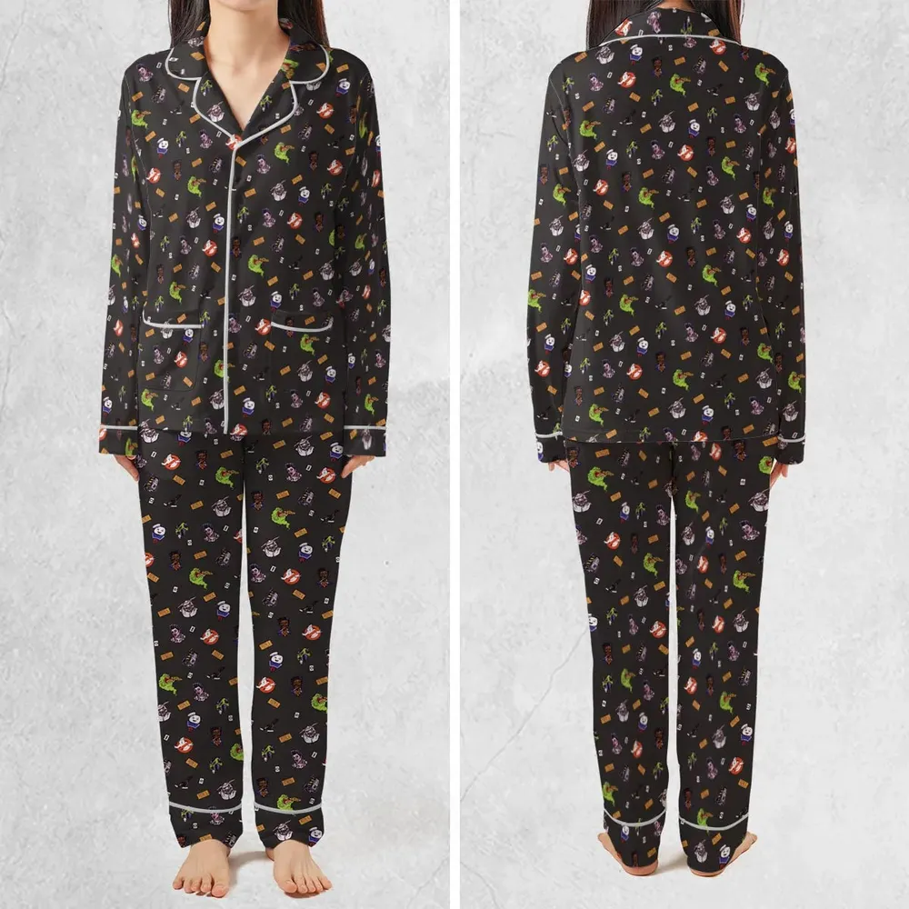 Ghostbusters Pattern Pajamas Set - 2