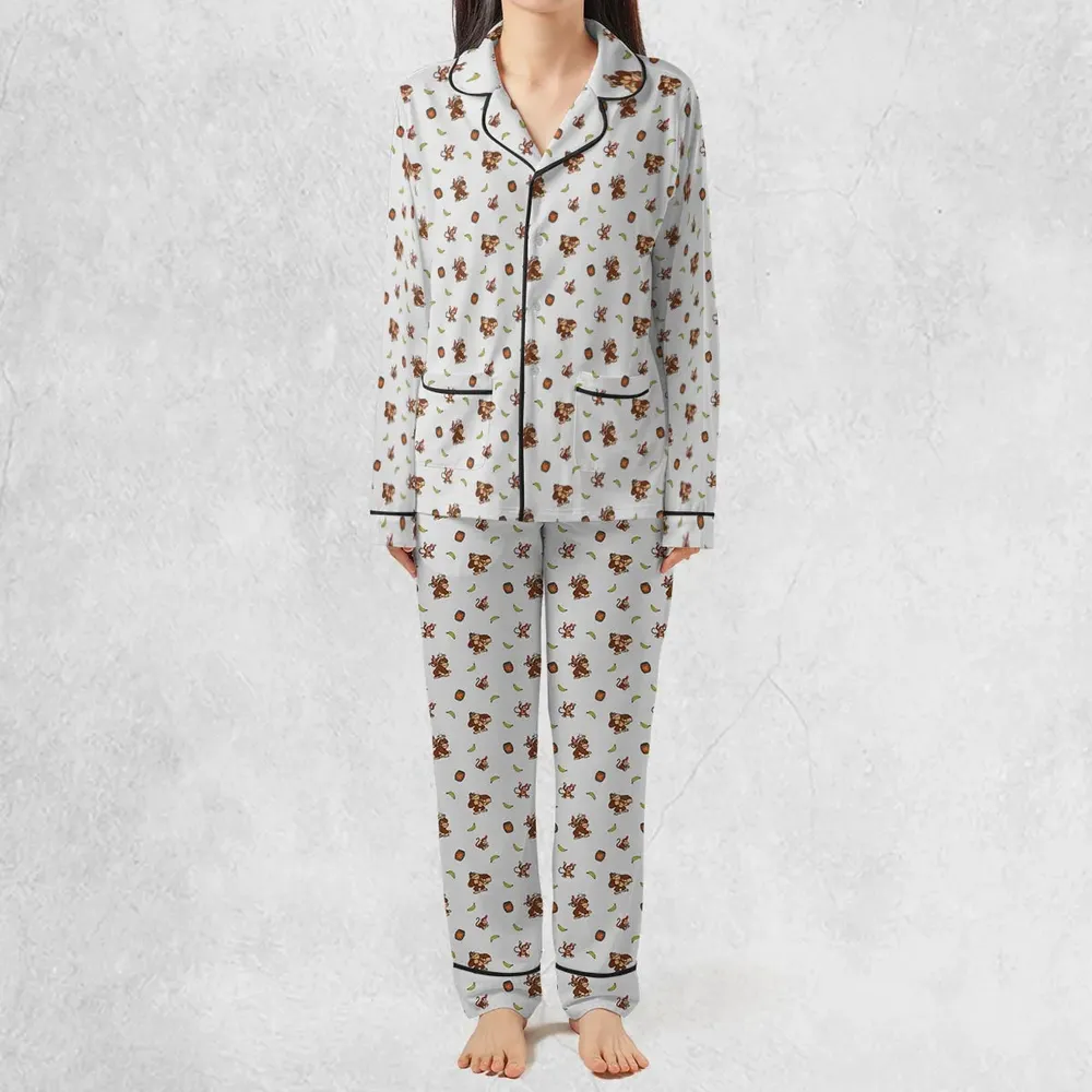 Nintendo Donkey Kong Characters Pattern Pajamas Set - 3