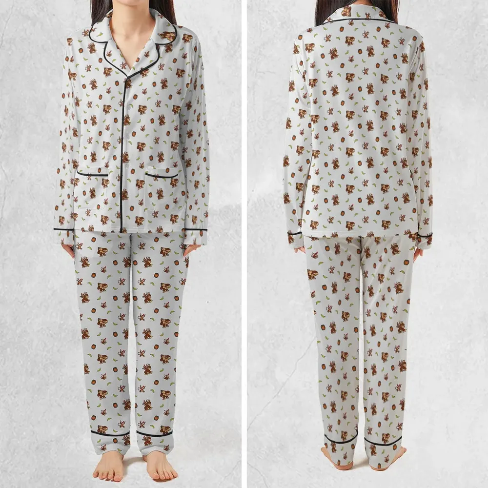 Nintendo Donkey Kong Characters Pattern Pajamas Set - 2