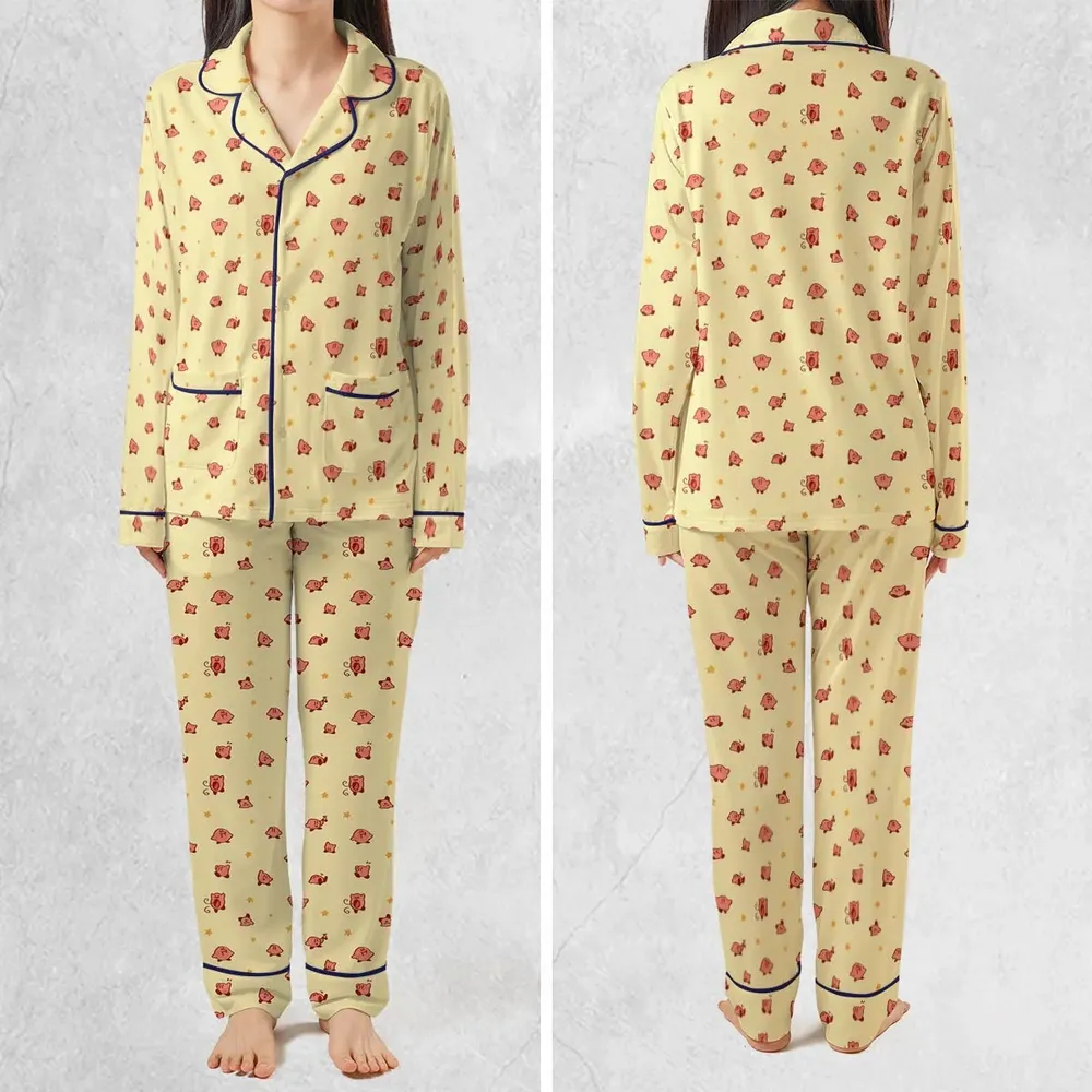 Nintendo Kirby Pattern Pajamas Set - 2