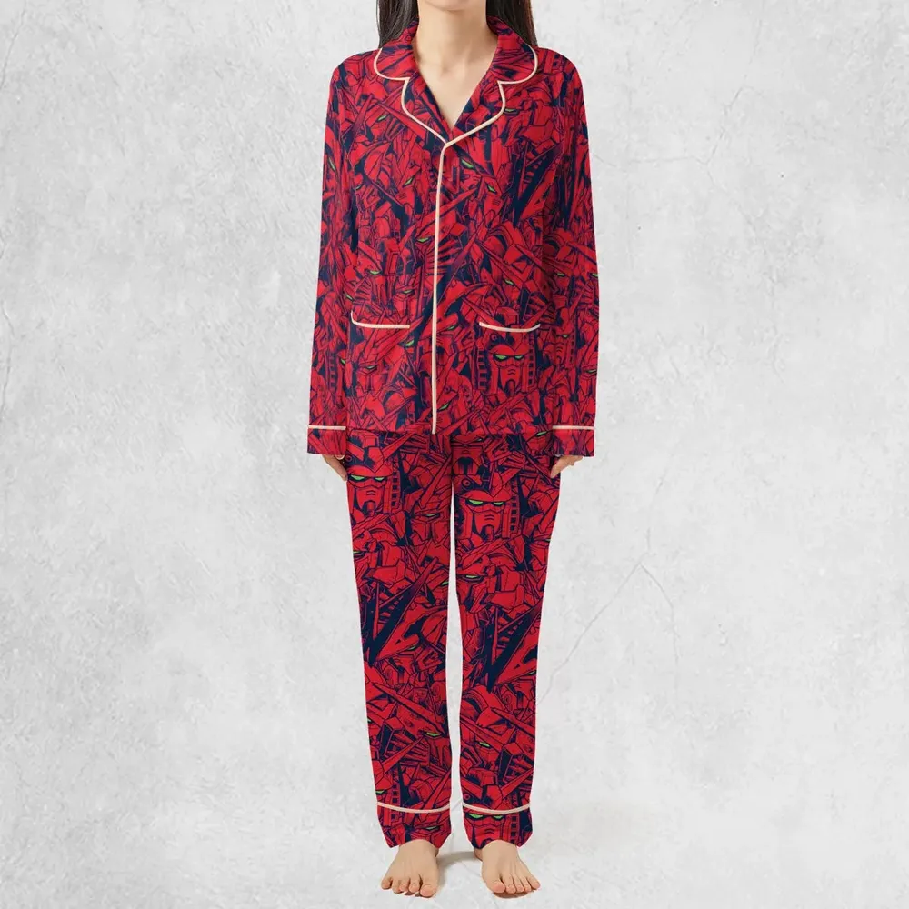 Gundam Camo Magenta Gundam Pajamas Set - 3