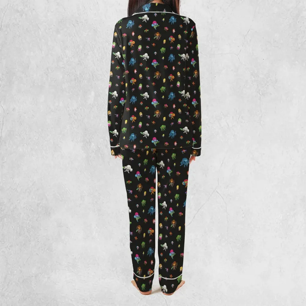 Metroid Pattern Pajamas Set - 4