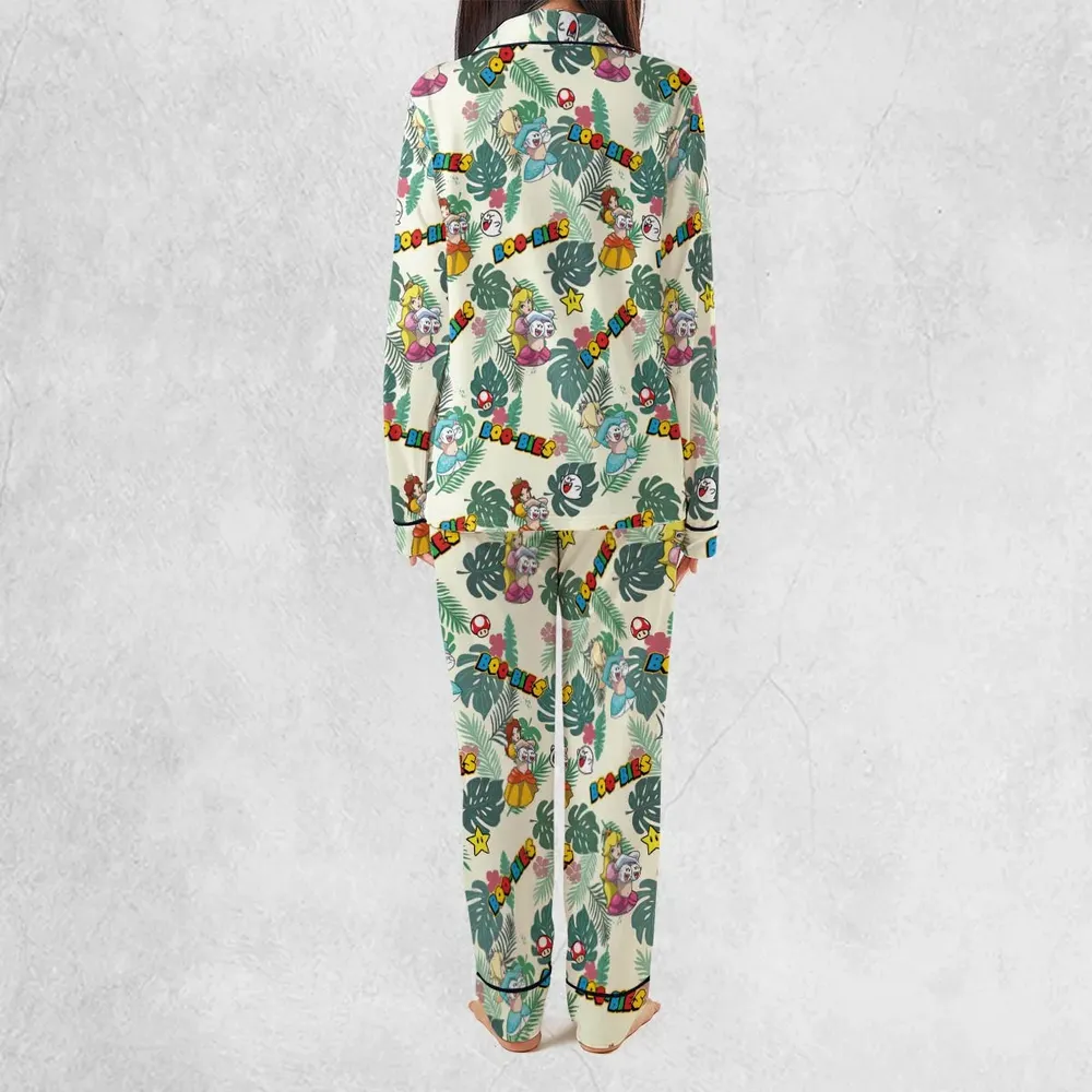 Super Mario Boo-Bies Pattern Pajamas Set - 4